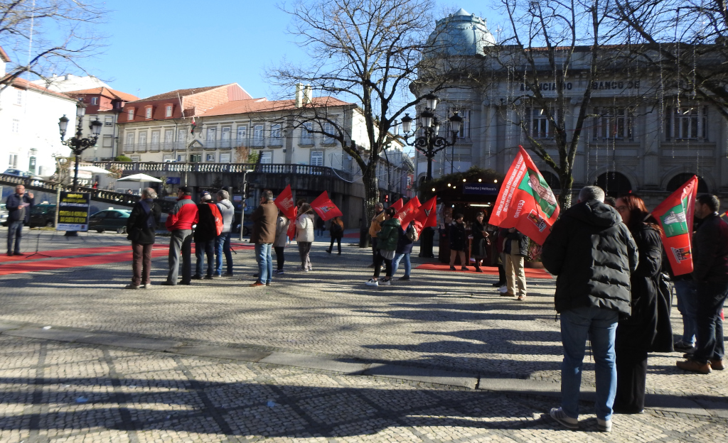 Tribuna pública em Viseu por aumento de salários e pensões