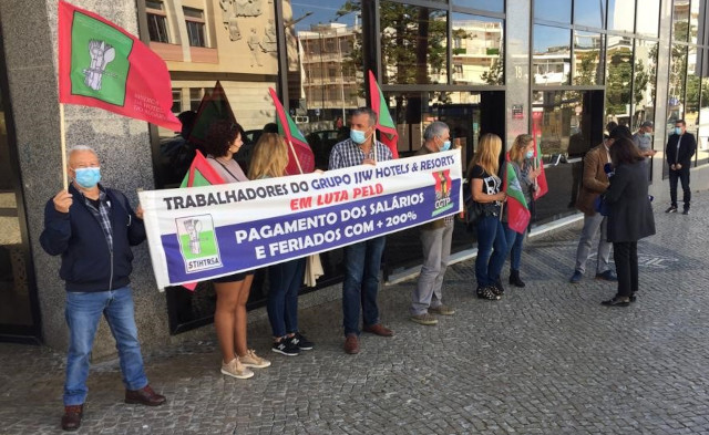 Trabalhadores do grupo JJW denunciaram atraso dos salários na Região de Turismo do Algarve 