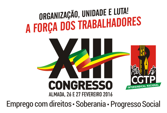 logo13 congresso CGTP